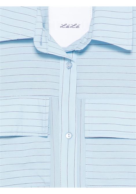 Camicia a righe Lù-Lù BY MISS GRANT | LL4308RIG AZ